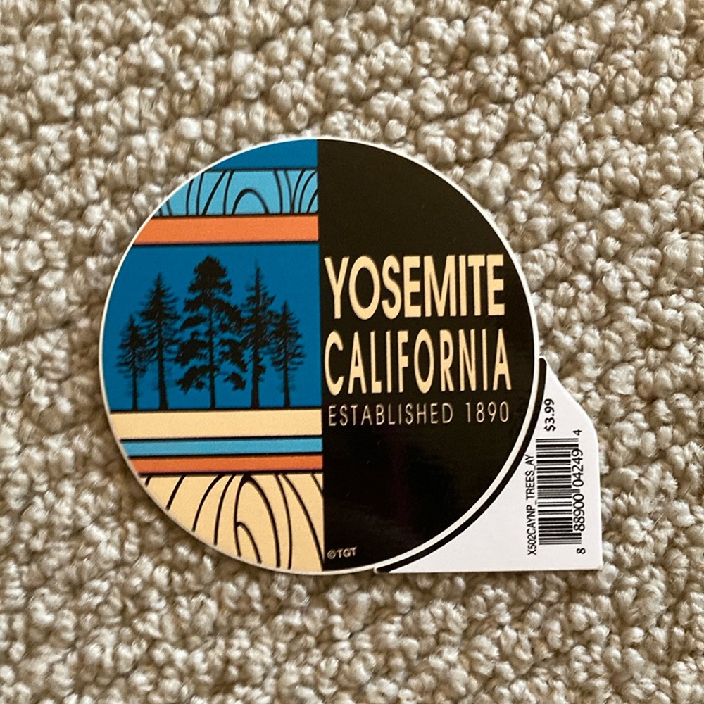 Yosemite California National Park Sticker Large Graphic Parks Project BUNDLE